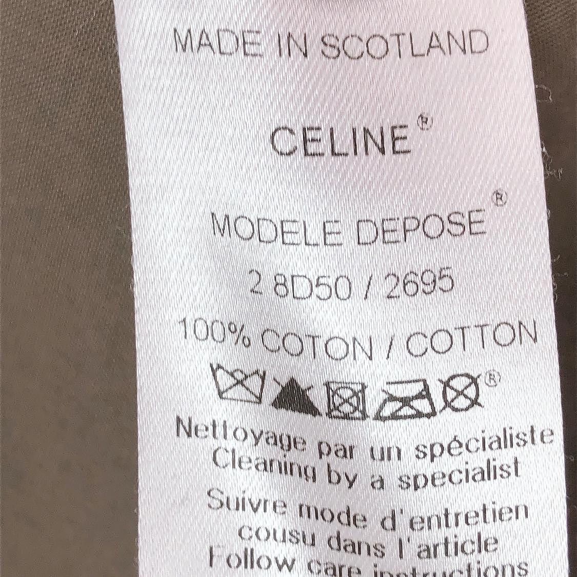 Celine Celine Double Breasted Cotton Trench Coat Size 36 Size XS / US 0-2 / IT 36-38 - 4 Thumbnail