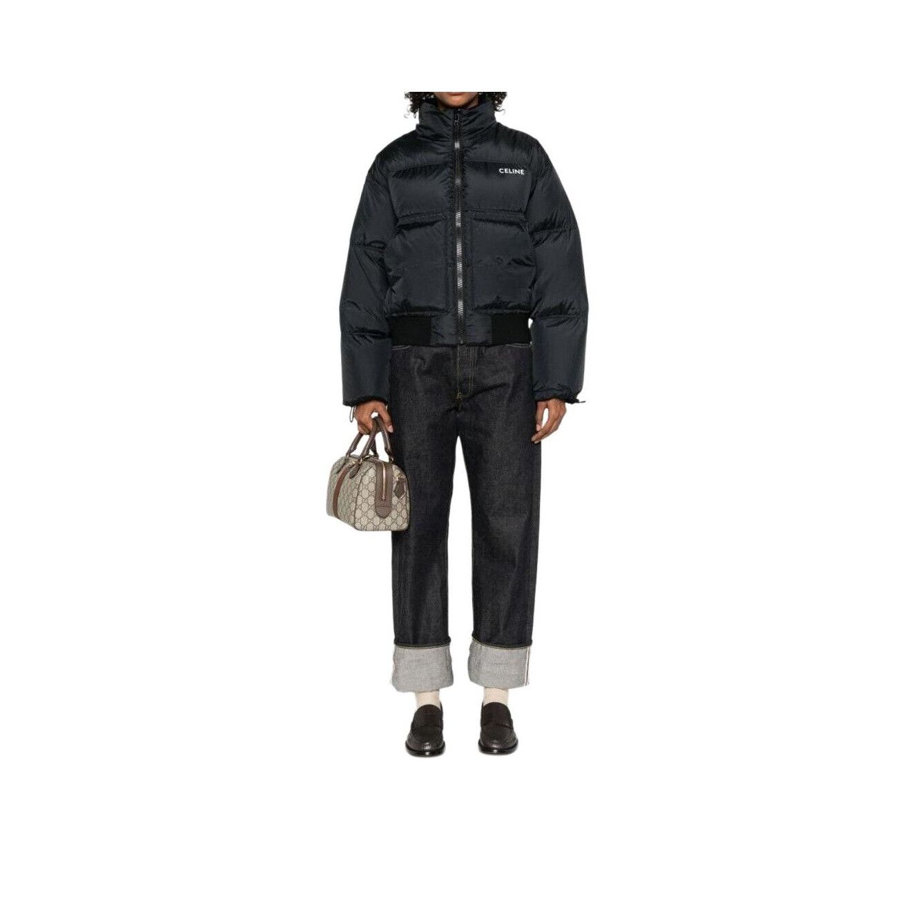 Celine CELINE Logo Down Jacket Size 36 Size XS / US 0-2 / IT 36-38 - 7 Thumbnail