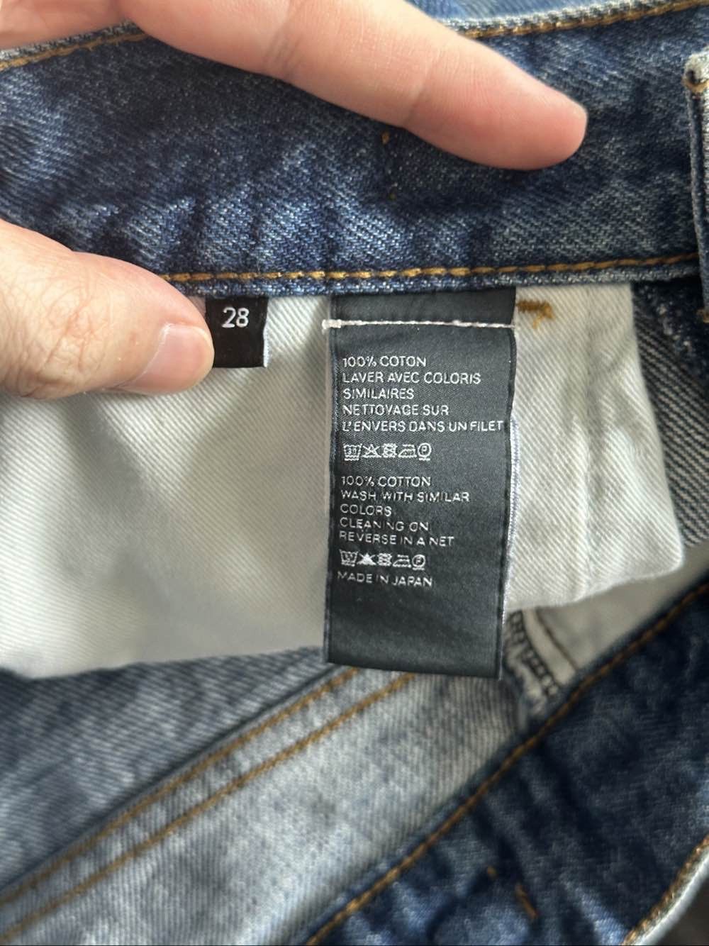 Celine Celine Blue Denim Jeans Size 28 Size 28" / US 6 / IT 42 - 4 Thumbnail