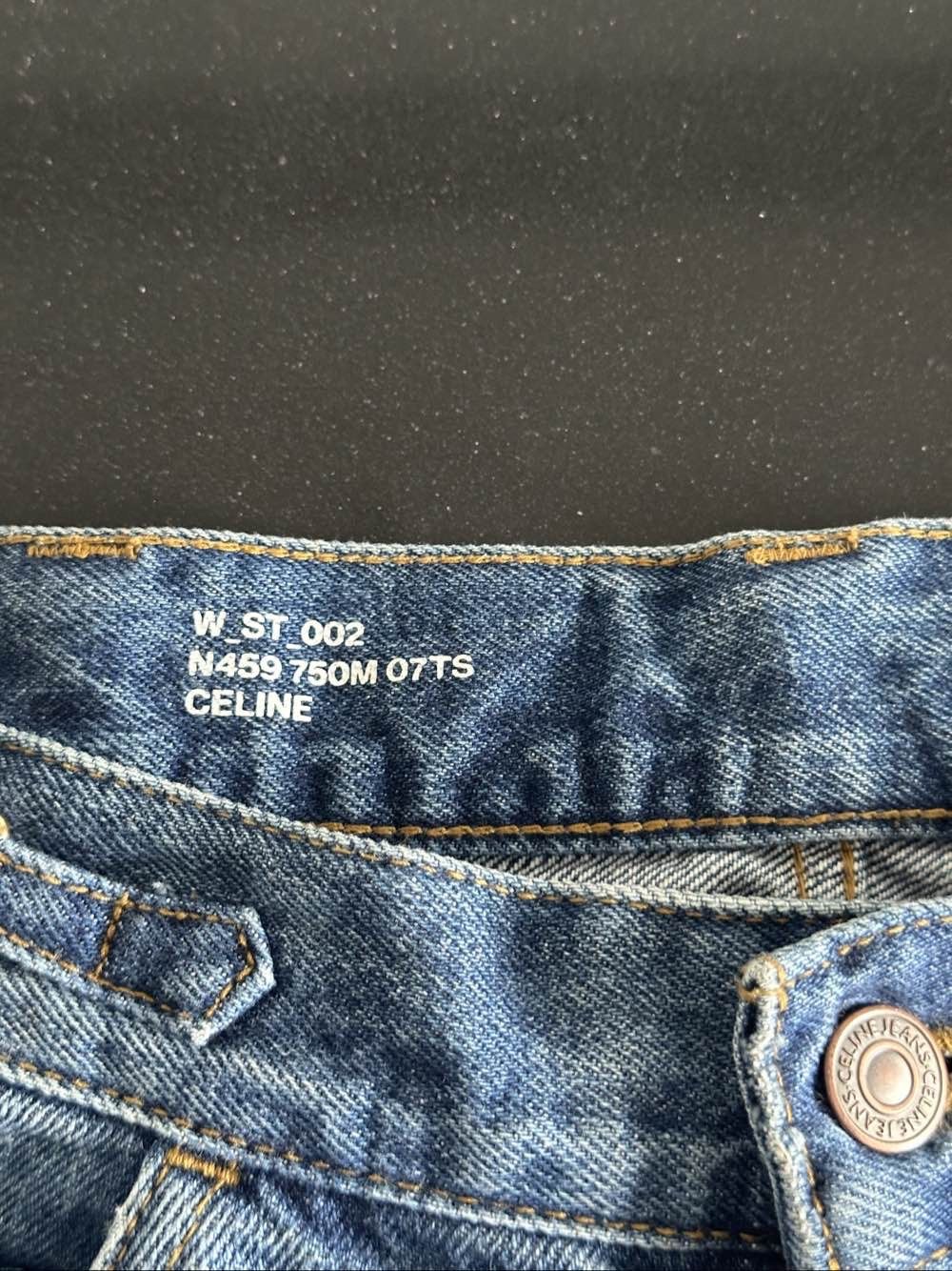 Celine Celine Blue Denim Jeans Size 28 Size 28" / US 6 / IT 42 - 3 Thumbnail