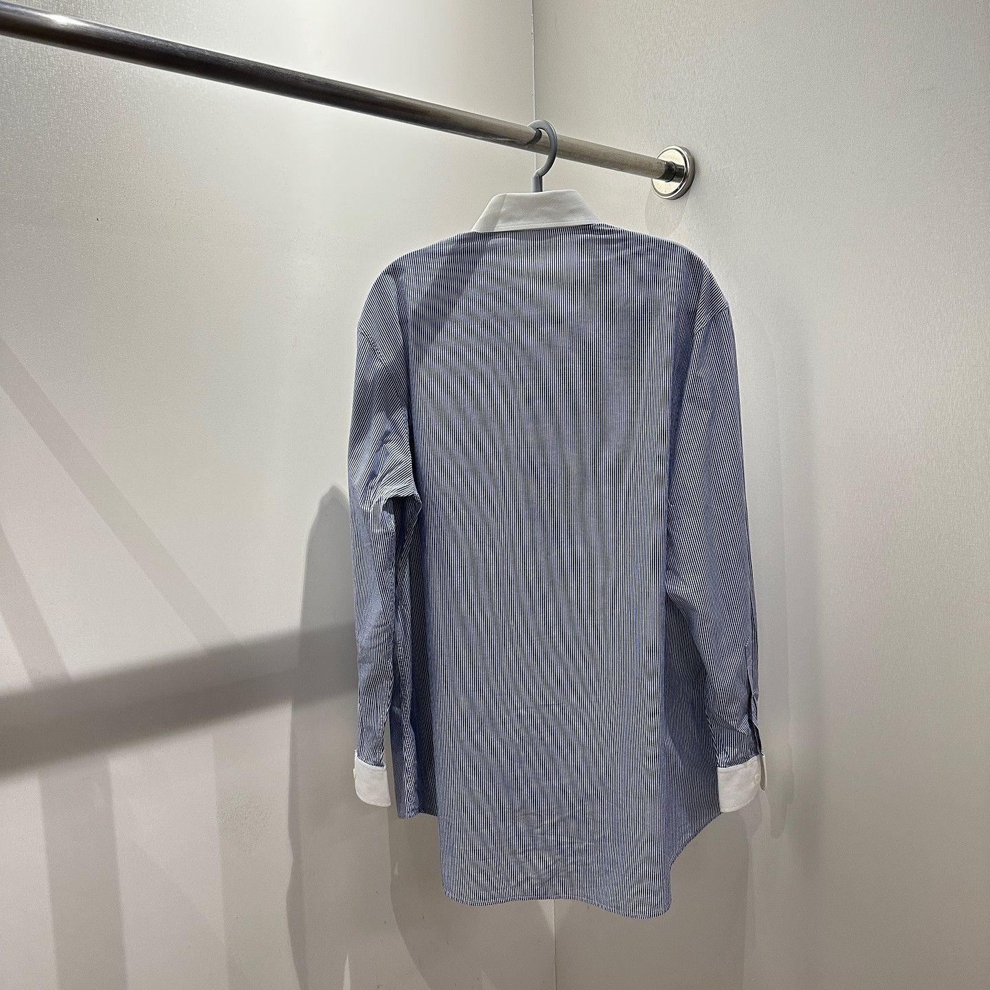Celine Celine Striped Button Up Shirt Size 34 Size XS / US 0-2 / IT 36-38 - 2 Thumbnail