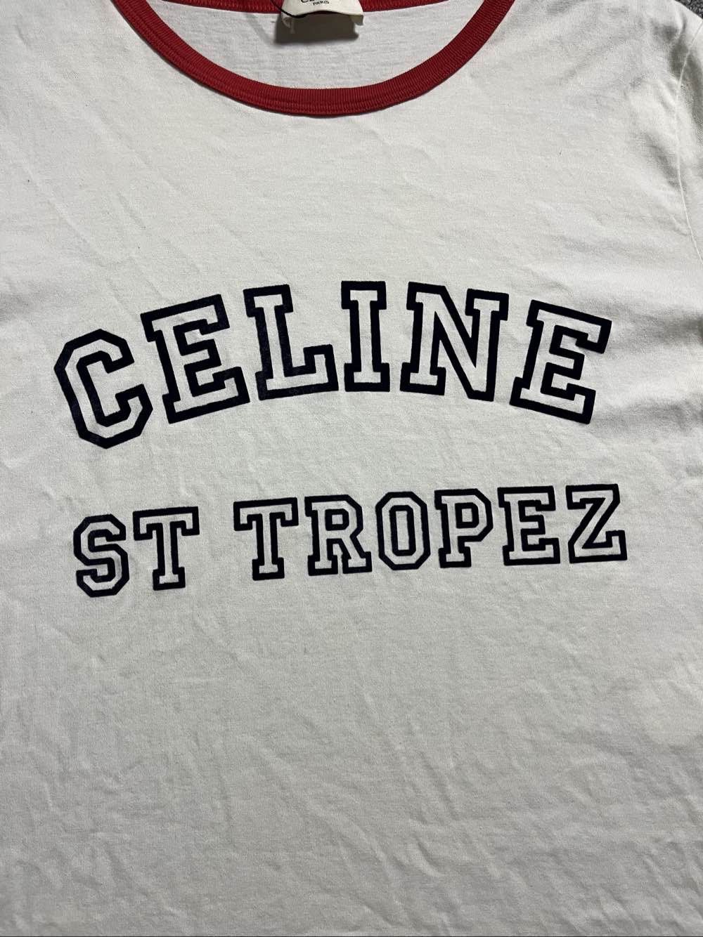 Celine CELINE St Tropez Graphic T-Shirt Size L Size L / US 10 / IT 46 - 6 Thumbnail