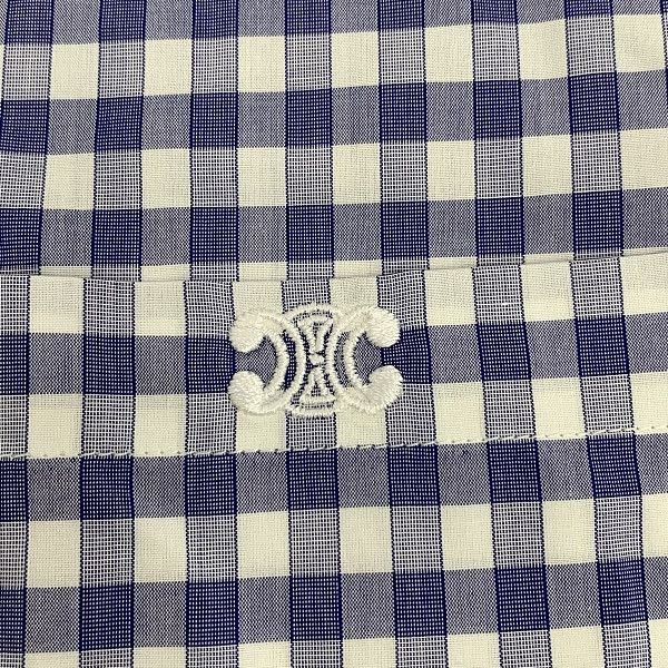 Celine CELINE Gingham Triomphe Shirt Size 36 Size XS / US 0-2 / IT 36-38 - 9 Thumbnail
