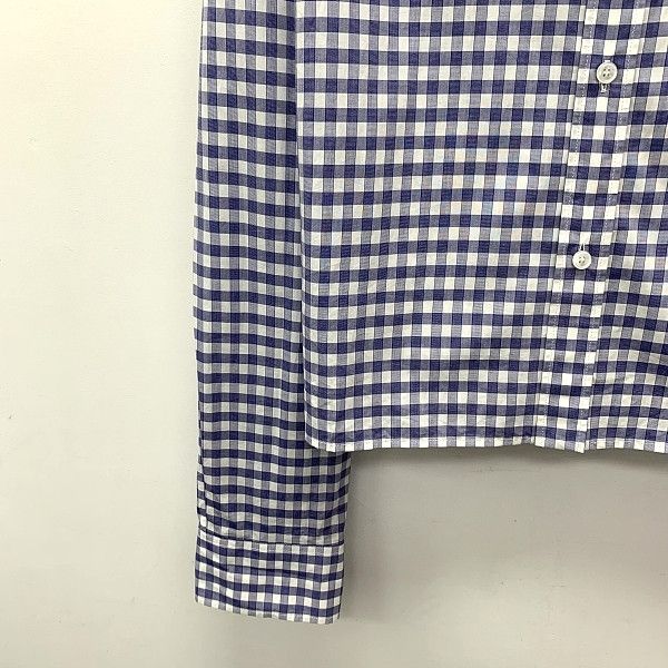 Celine CELINE Gingham Triomphe Shirt Size 36 Size XS / US 0-2 / IT 36-38 - 8 Thumbnail