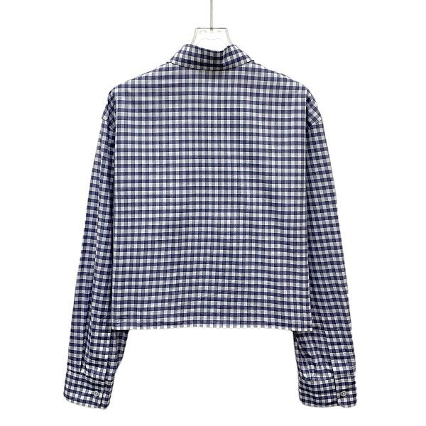 Celine CELINE Gingham Triomphe Shirt Size 36 Size XS / US 0-2 / IT 36-38 - 2 Thumbnail