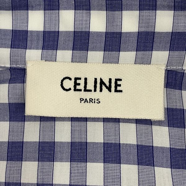 Celine CELINE Gingham Triomphe Shirt Size 36 Size XS / US 0-2 / IT 36-38 - 3 Thumbnail