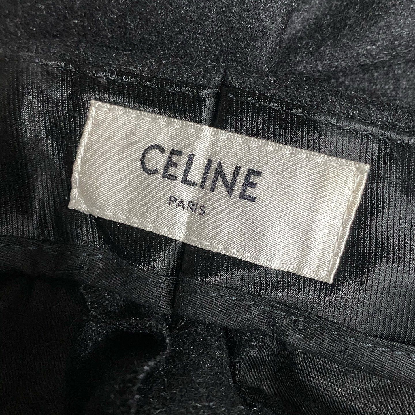 Celine CELINE Wool Pleated Trousers Size 28 Size 34R - 3 Thumbnail
