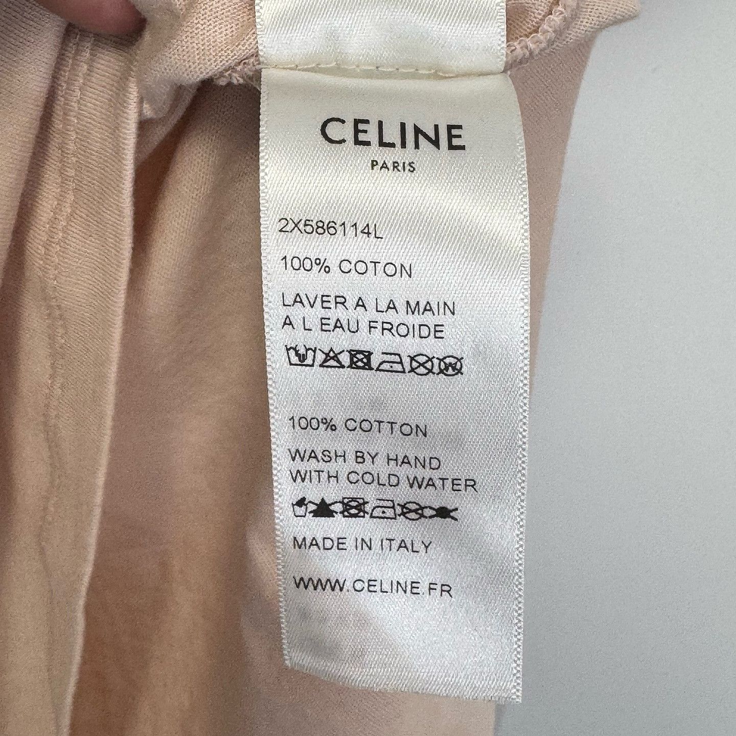 Celine Celine Anchor Logo T-Shirt Size S Size S / US 4 / IT 40 - 4 Thumbnail