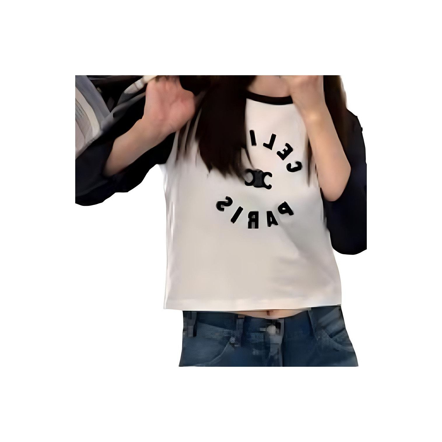 Celine Celine Logo Graphic Long Sleeve T-Shirt Size XS Size XS / US 0-2 / IT 36-38 - 7 Thumbnail
