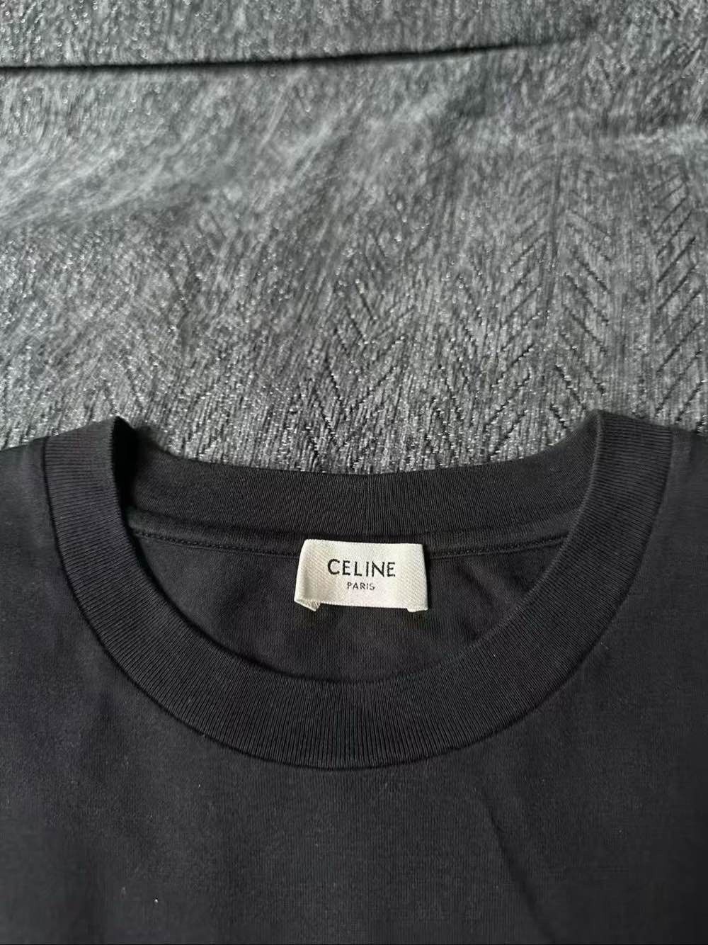 Celine CELINE Studded Logo T-Shirt Size S Size US S / EU 44-46 / 1 - 3 Thumbnail