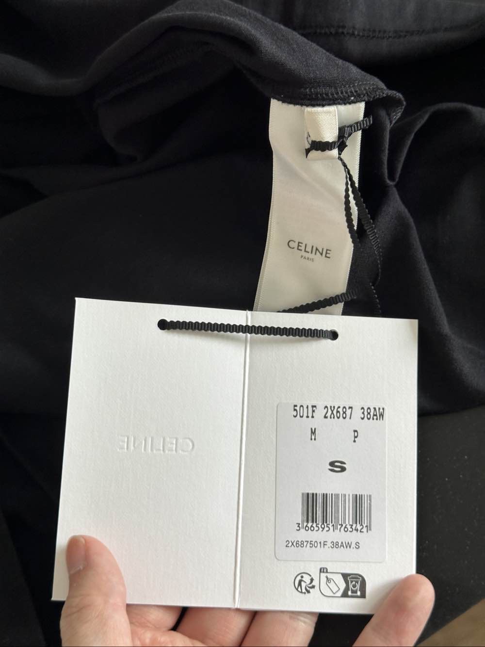 Celine CELINE Studded Logo T-Shirt Size S Size US S / EU 44-46 / 1 - 5 Thumbnail