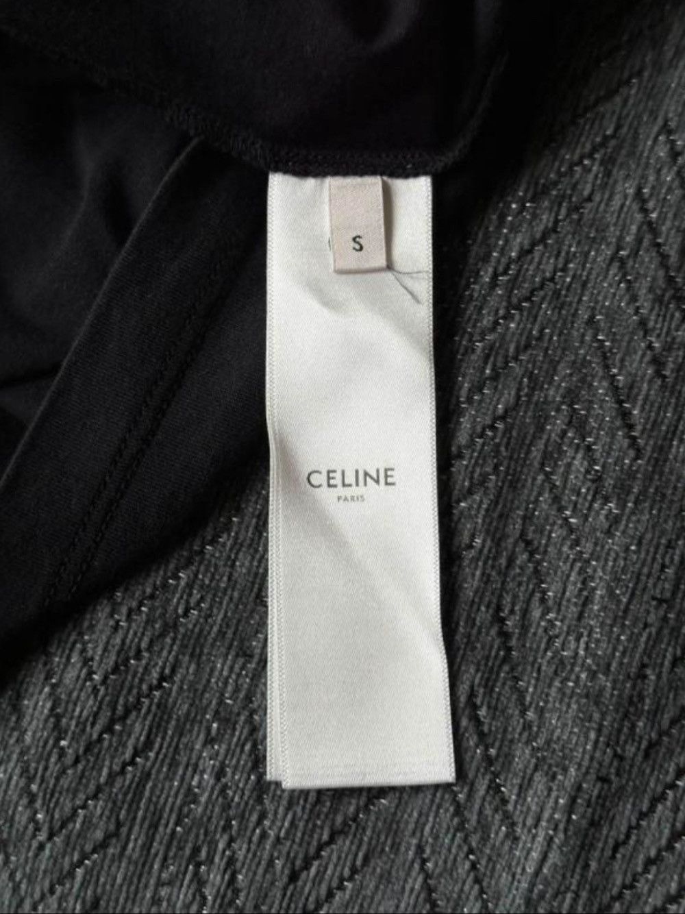 Celine CELINE Studded Logo T-Shirt Size S Size US S / EU 44-46 / 1 - 4 Thumbnail