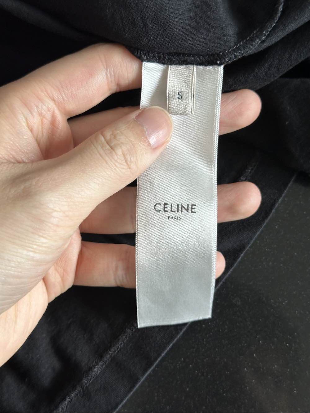 Celine CELINE Triomphe Logo T-Shirt Size S Size US S / EU 44-46 / 1 - 4 Thumbnail