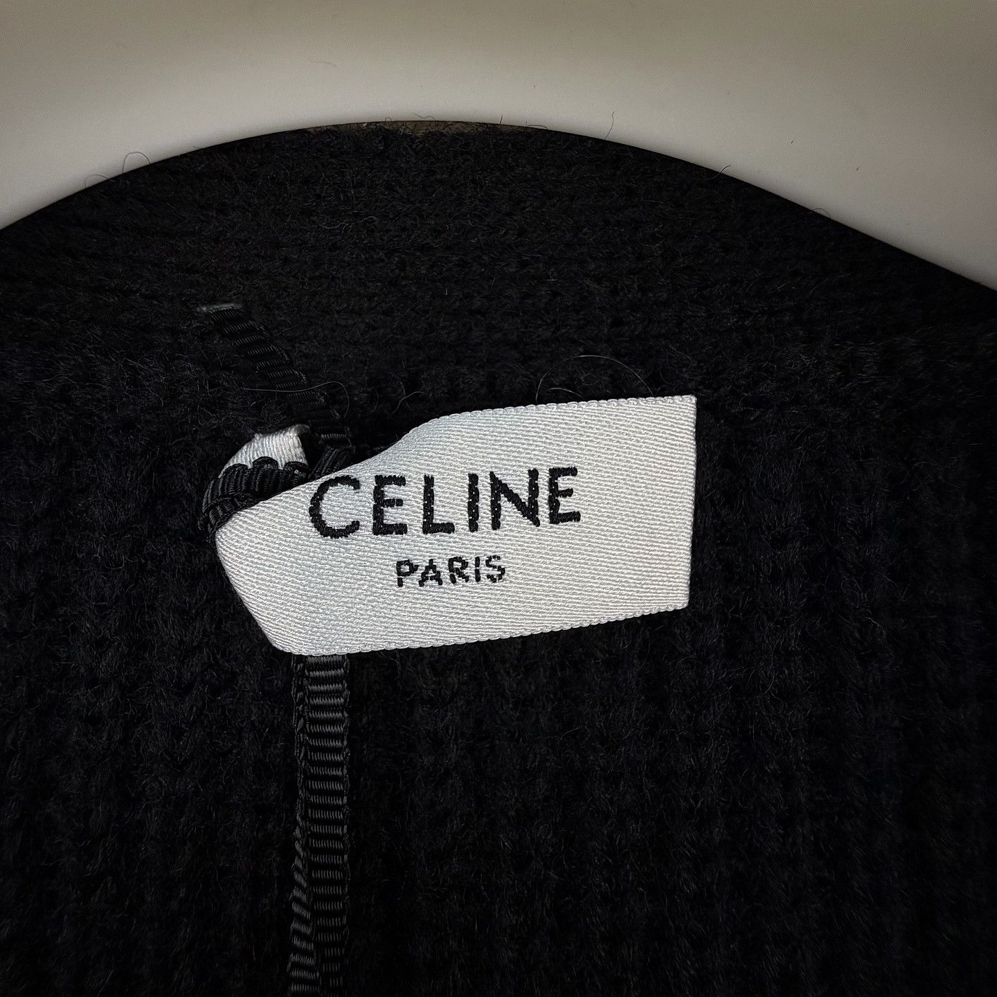Celine Celine Logo Knit Cardigan Size XL Size US XL / EU 56 / 4 - 3 Thumbnail