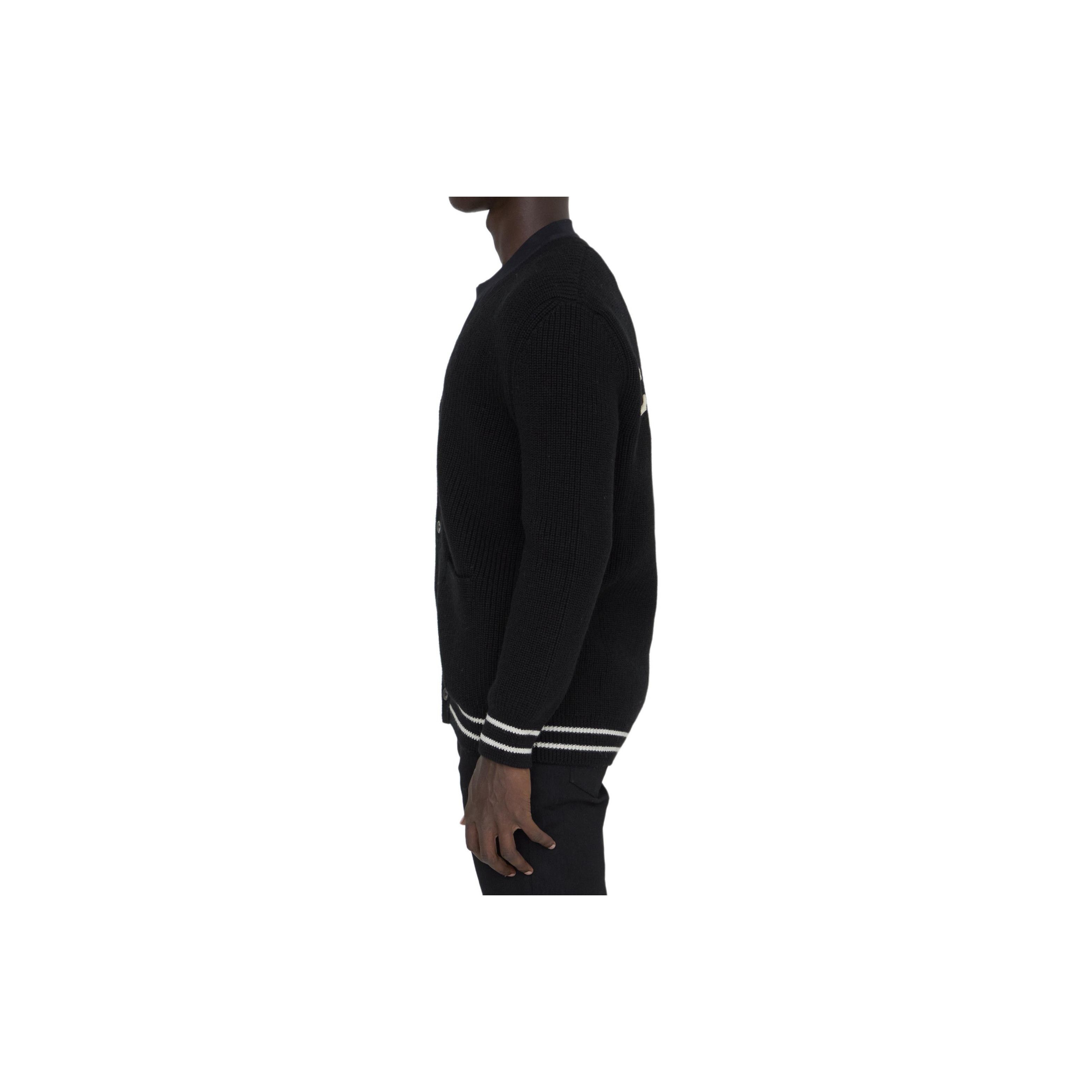 Celine Celine Logo Knit Cardigan Size XL Size US XL / EU 56 / 4 - 11 Thumbnail