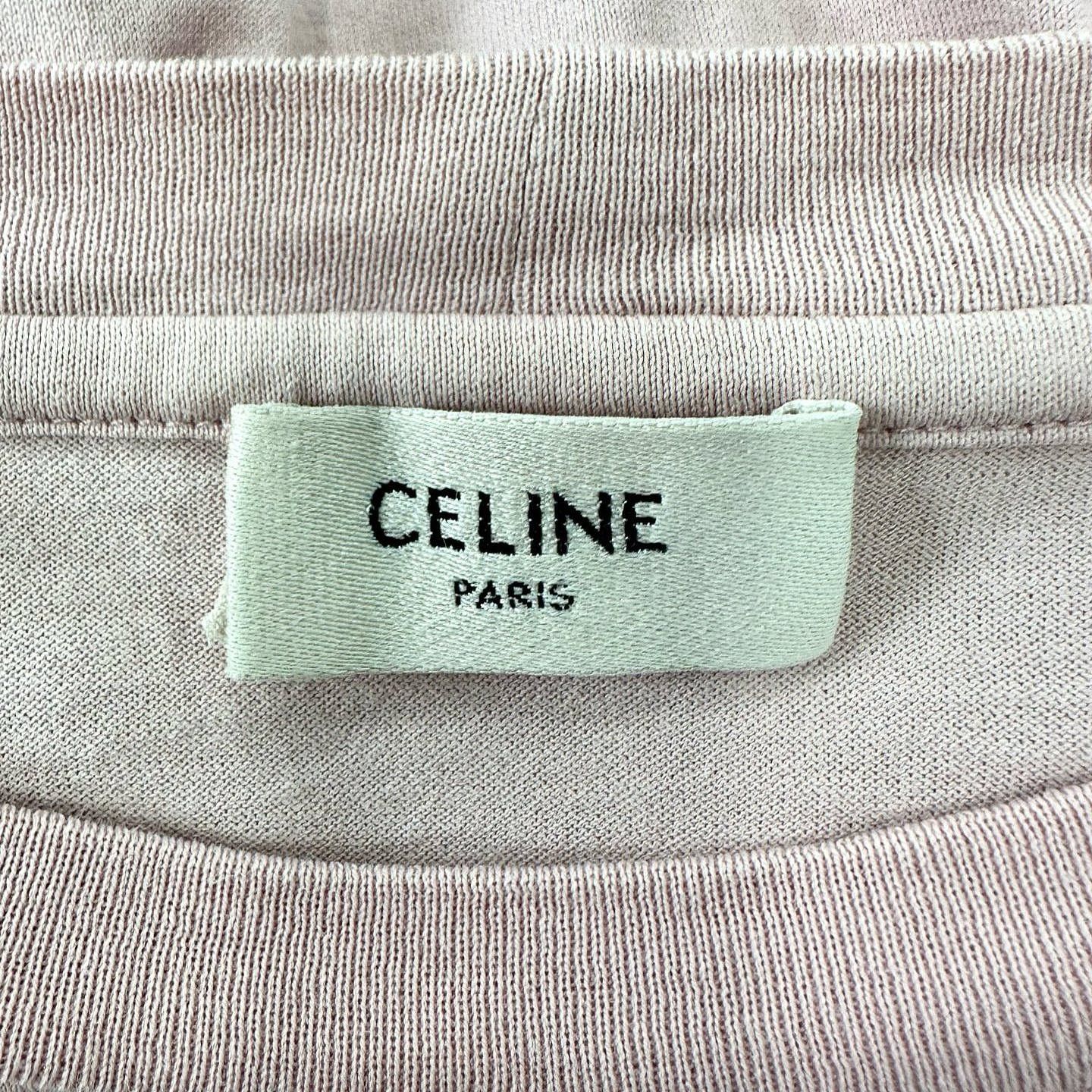 Celine Celine Logo T-Shirt Size M Size M / US 6-8 / IT 42-44 - 3 Thumbnail