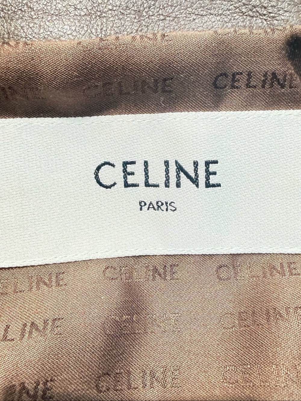 Celine Celine Brown Leather Jacket Size 36 Size XS / US 0-2 / IT 36-38 - 3 Thumbnail