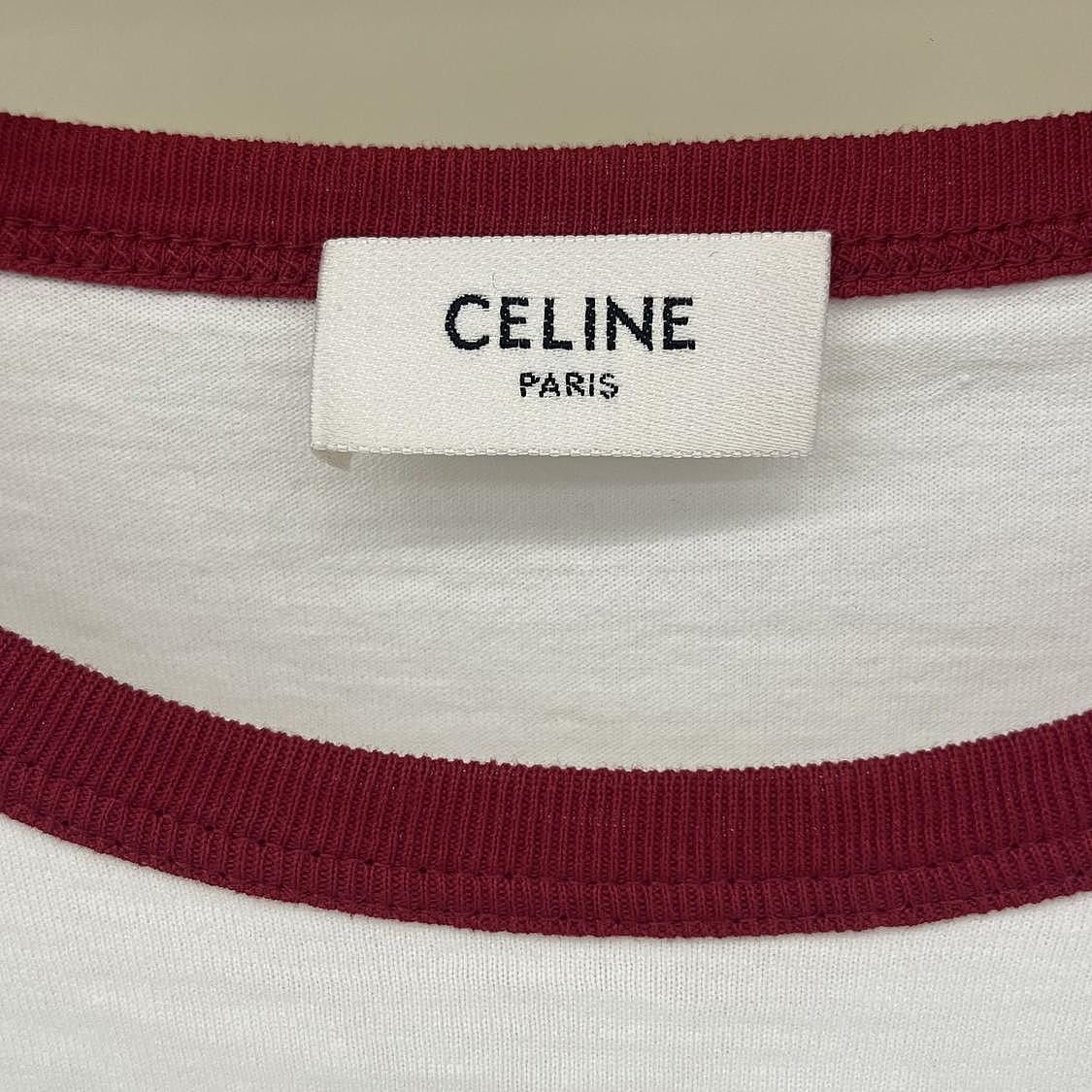 Celine Celine Logo T-Shirt Size XS Size XS / US 0-2 / IT 36-38 - 3 Thumbnail