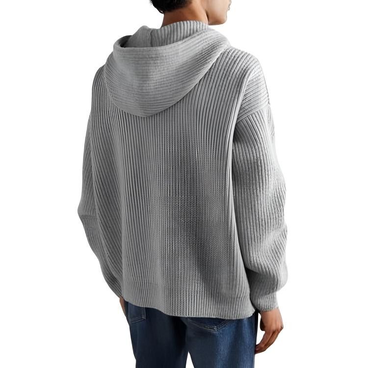 Celine Celine Triomphe Logo Wool Hoodie Size XL Size US XL / EU 56 / 4 - 8 Thumbnail