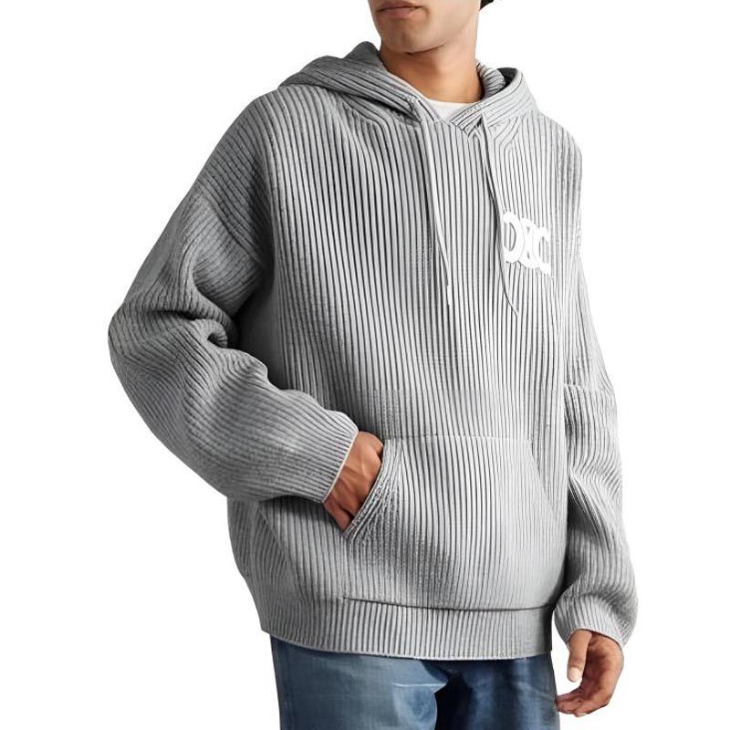 Celine Celine Triomphe Logo Wool Hoodie Size XL Size US XL / EU 56 / 4 - 7 Thumbnail