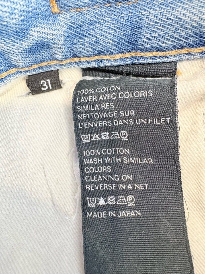 Celine Celine Light Wash Chain Detail Jeans Size 31 Size 31" - 4 Thumbnail