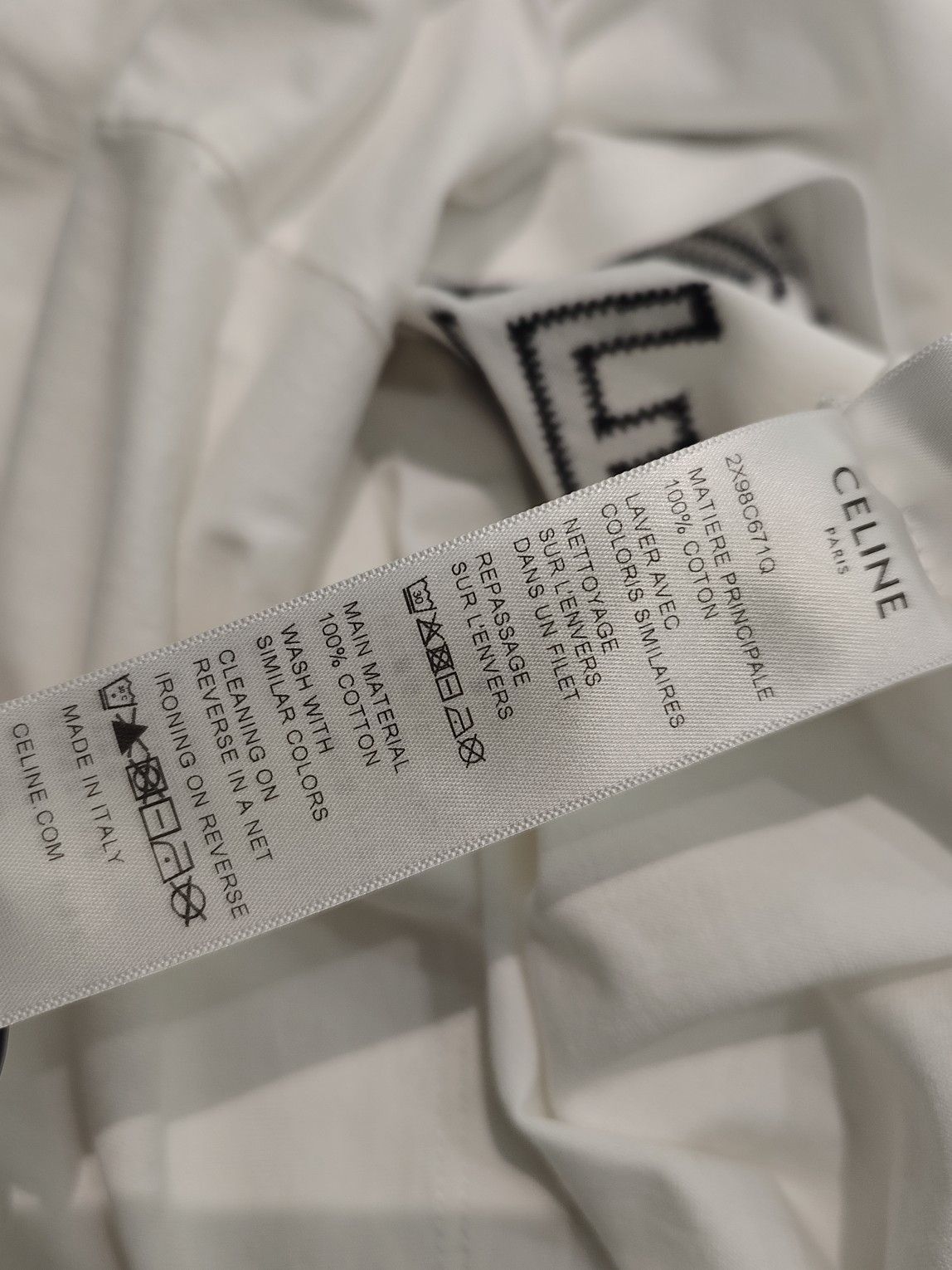 Celine Celine Triomphe Logo T-Shirt Size XS Size XS / US 0-2 / IT 36-38 - 5 Thumbnail