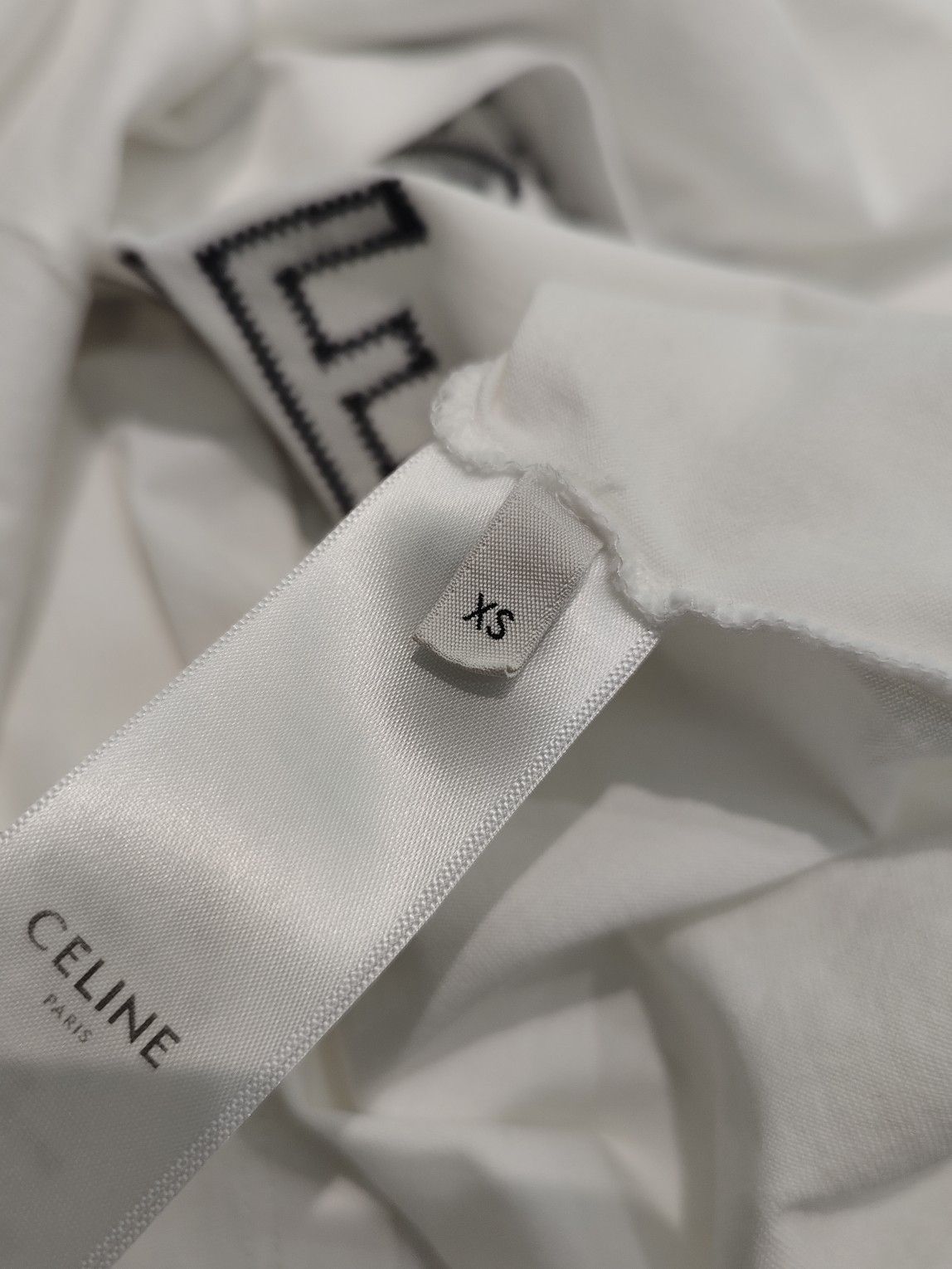 Celine Celine Triomphe Logo T-Shirt Size XS Size XS / US 0-2 / IT 36-38 - 7 Thumbnail