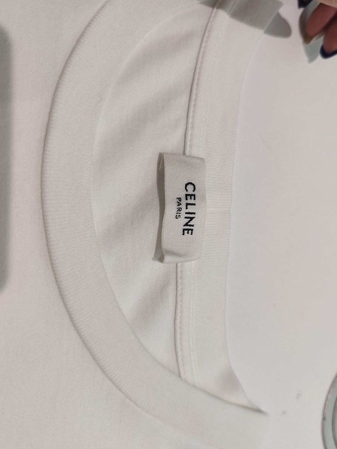 Celine Celine Triomphe Logo T-Shirt Size XS Size XS / US 0-2 / IT 36-38 - 3 Thumbnail