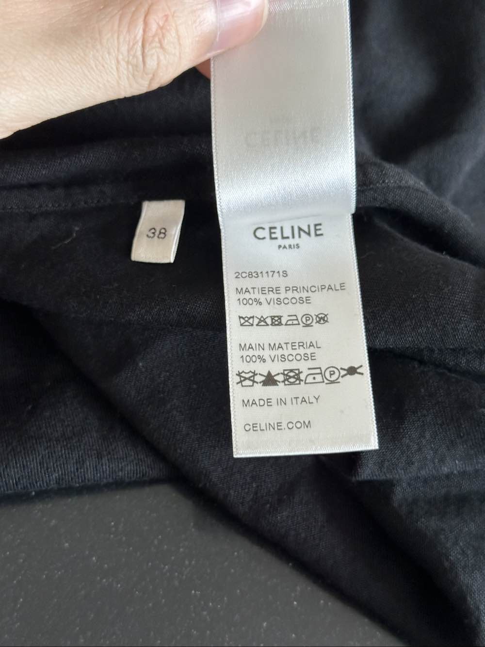 Celine Celine Leopard Trim Short Sleeve Shirt Size S Size US S / EU 44-46 / 1 - 5 Thumbnail