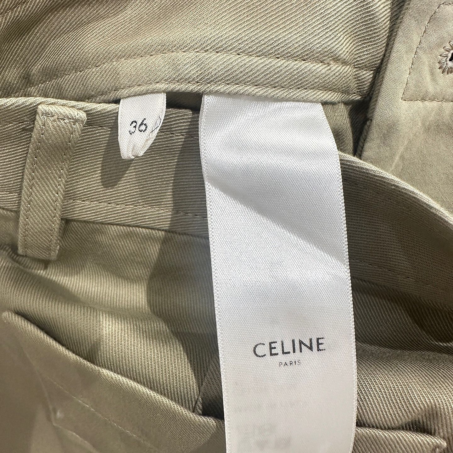 Celine Celine Cotton Pants Size 36 Size 26" / US 2 / IT 38 - 4 Thumbnail