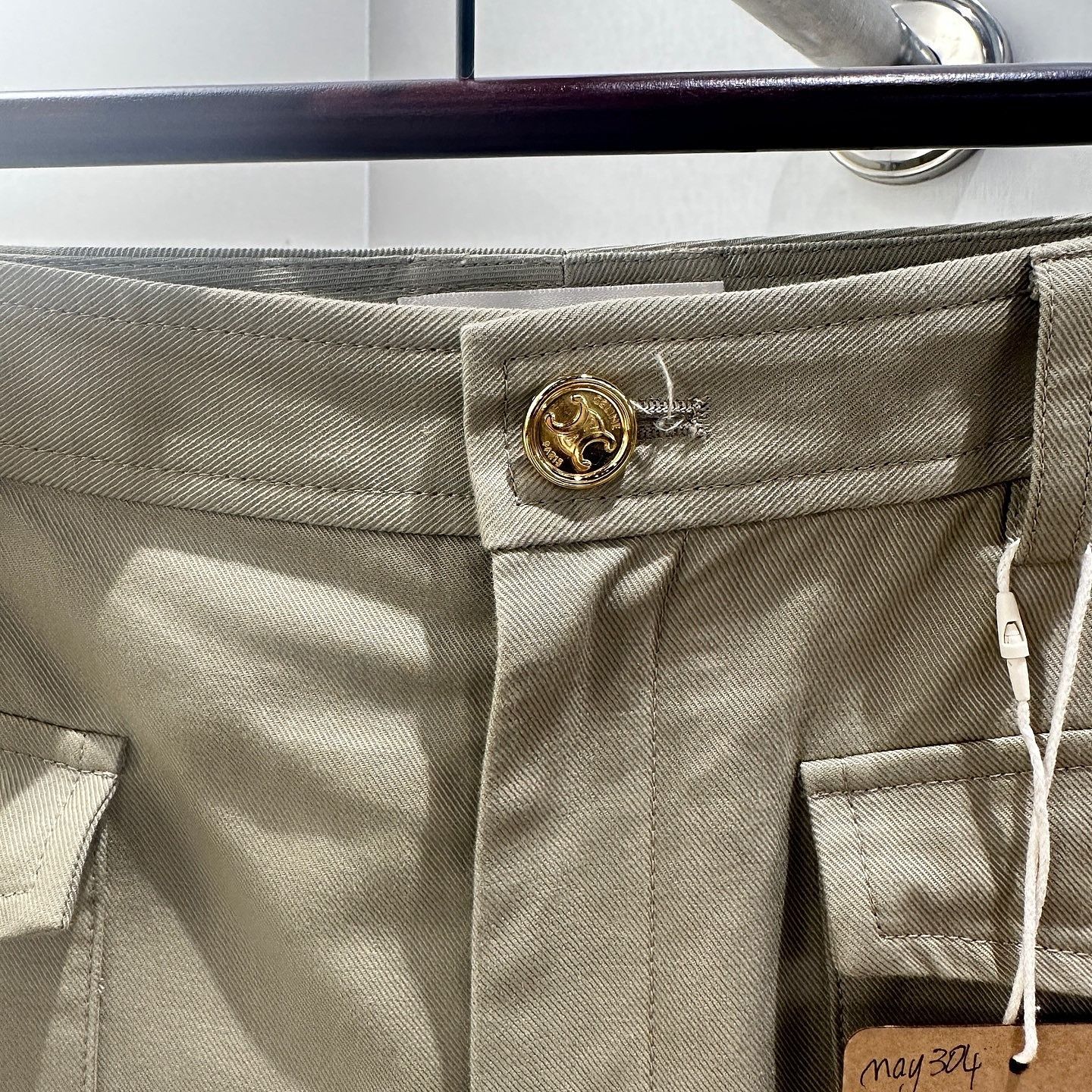 Celine Celine Cotton Pants Size 36 Size 26" / US 2 / IT 38 - 7 Thumbnail