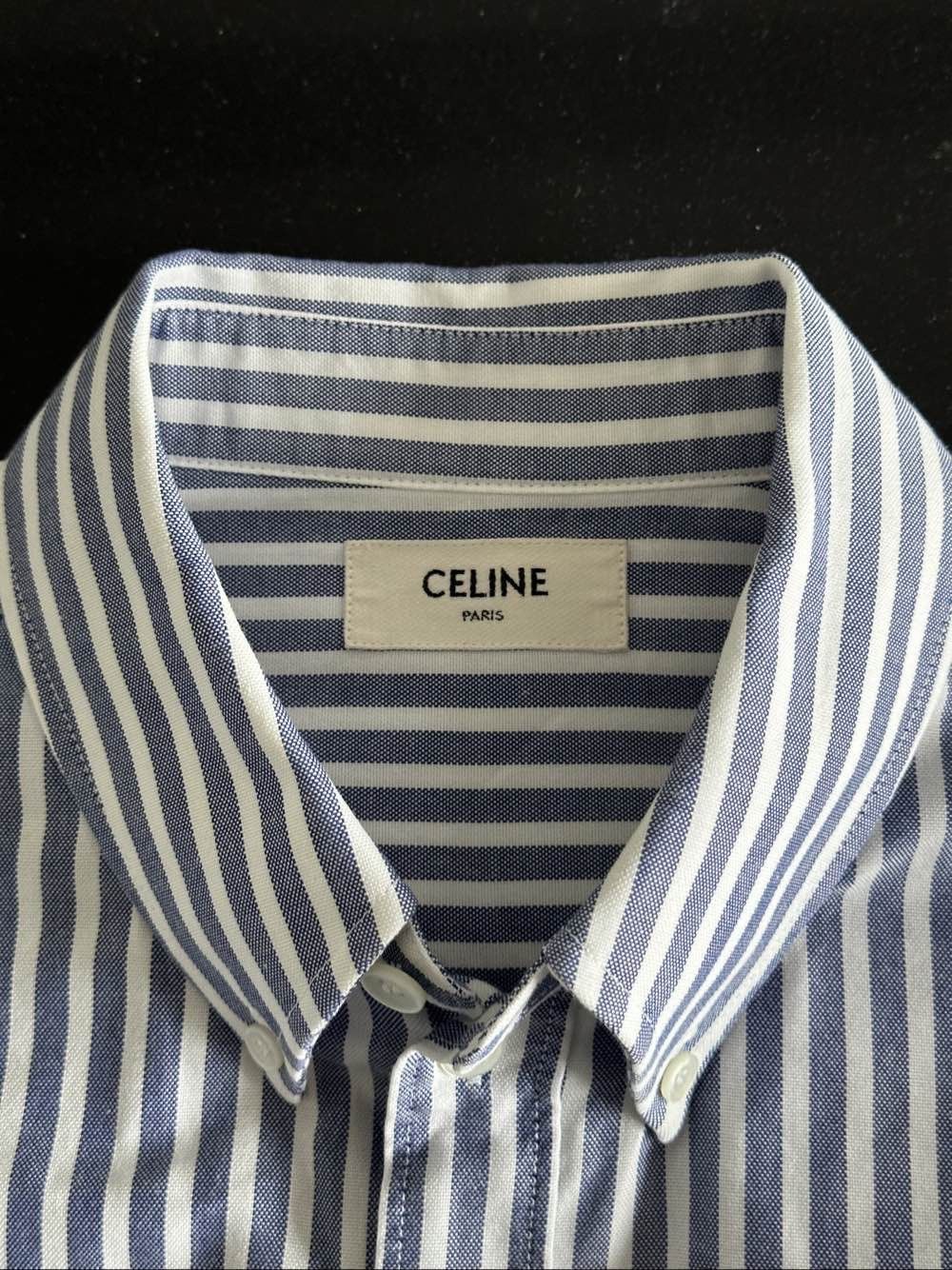 Celine Celine Striped Oxford Button Up Shirt FR 38 Size S / US 4 / IT 40 - 3 Thumbnail