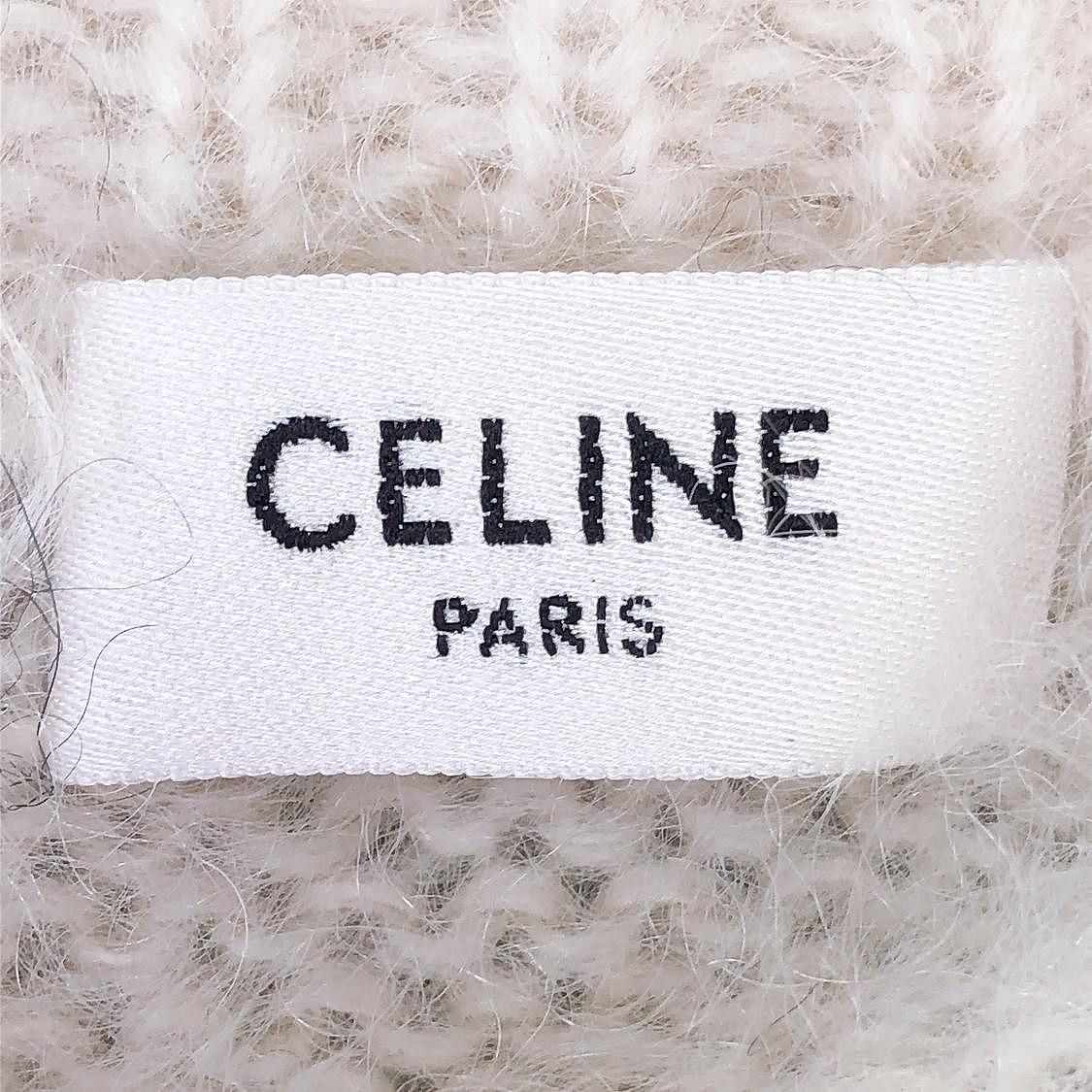 Celine CELINE Patterned Mohair Cardigan Size S Size S / US 4 / IT 40 - 3 Thumbnail