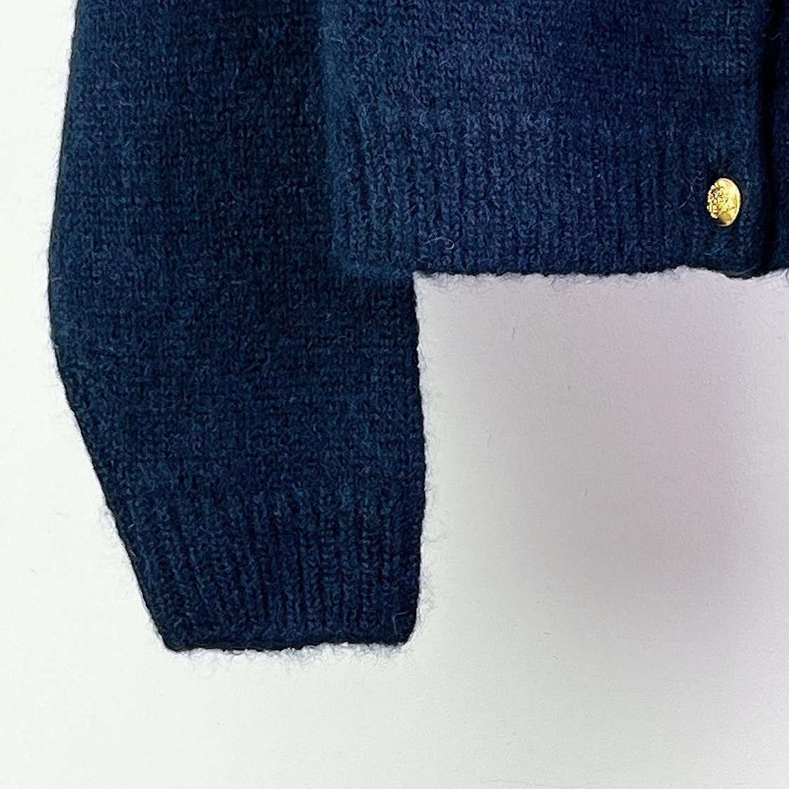 Celine CELINE Patterned Mohair Cardigan Size S Size S / US 4 / IT 40 - 6 Thumbnail