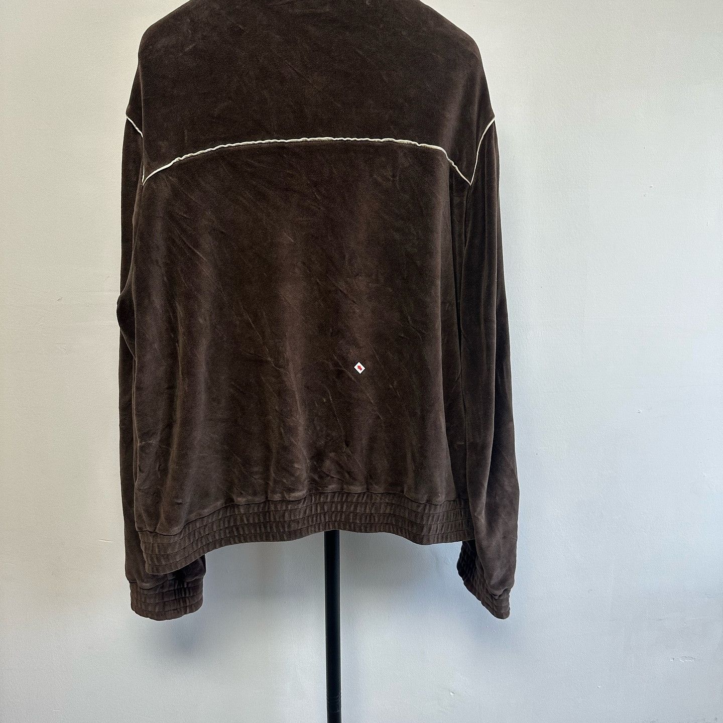 Celine Celine Triomphe Logo Velvet Track Jacket Size XL Size US XL / EU 56 / 4 - 2 Thumbnail