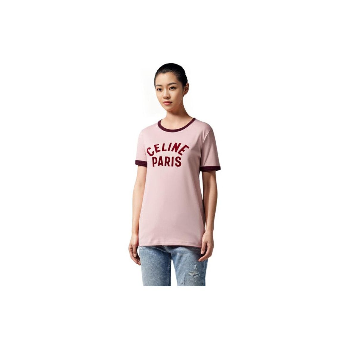 Celine Celine Paris Logo T-Shirt Size XS Size XS / US 0-2 / IT 36-38 - 7 Thumbnail