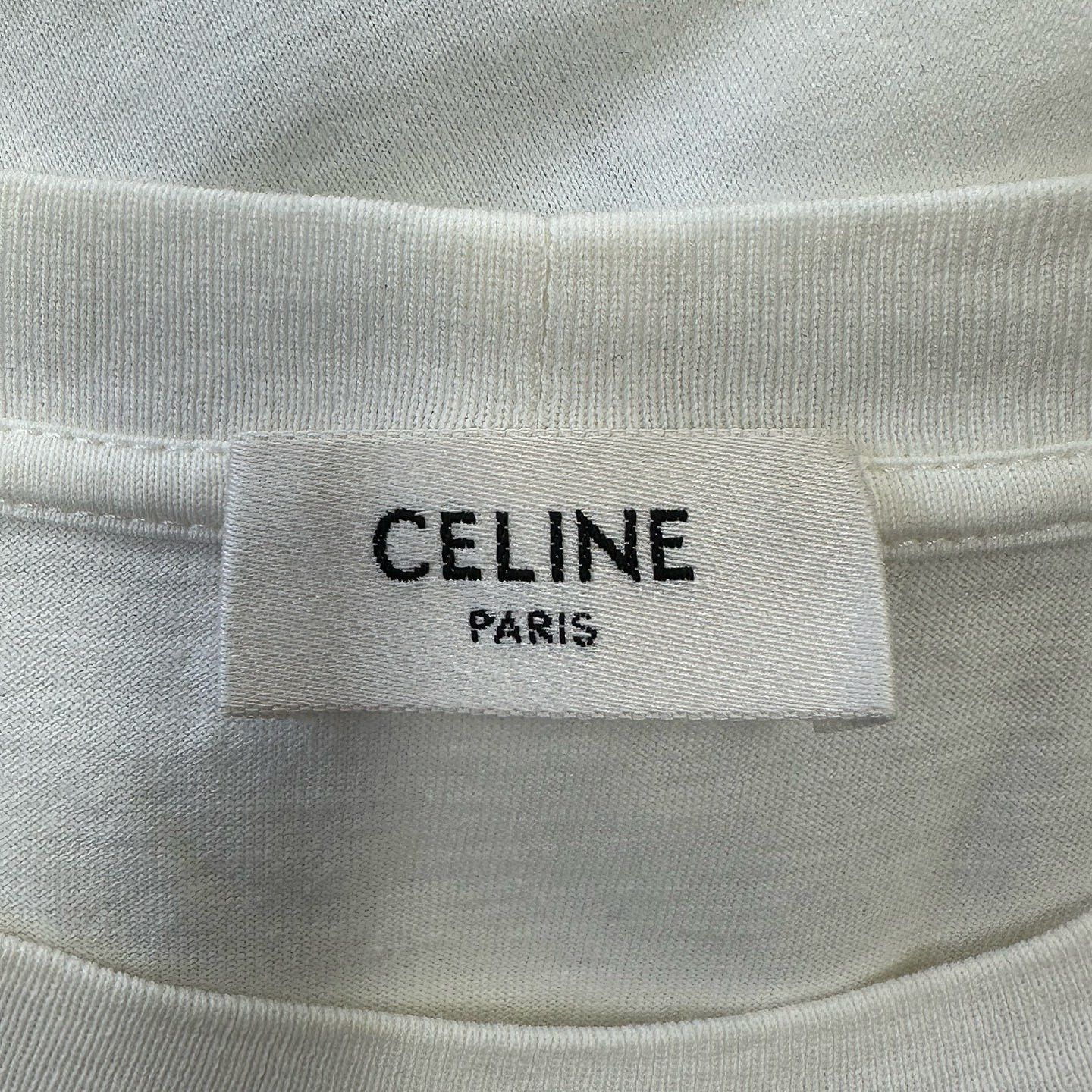 Celine Celine Logo Print Short Sleeve T-Shirt Size S Size S / US 4 / IT 40 - 3 Thumbnail