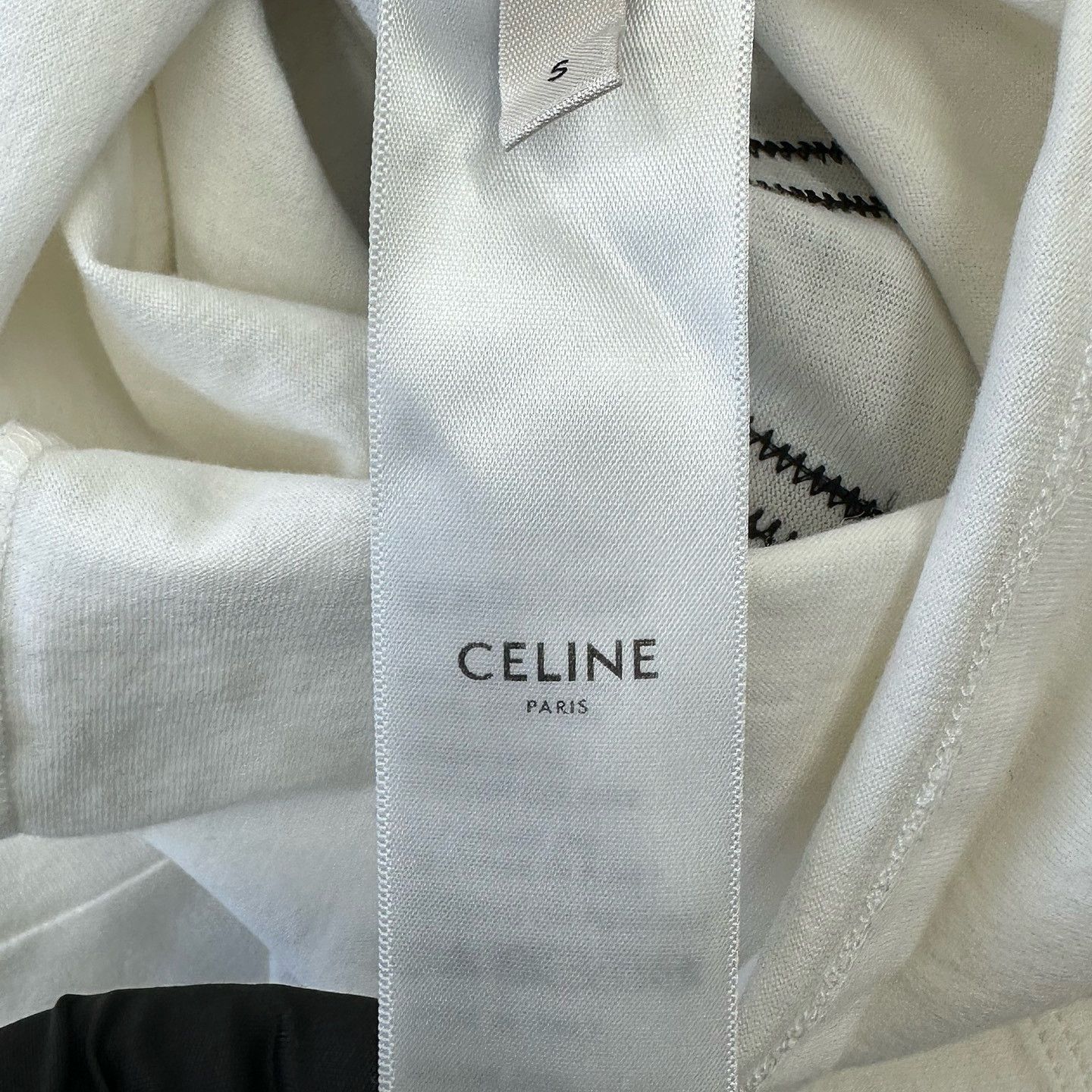 Celine Celine Logo Print Short Sleeve T-Shirt Size S Size S / US 4 / IT 40 - 4 Thumbnail