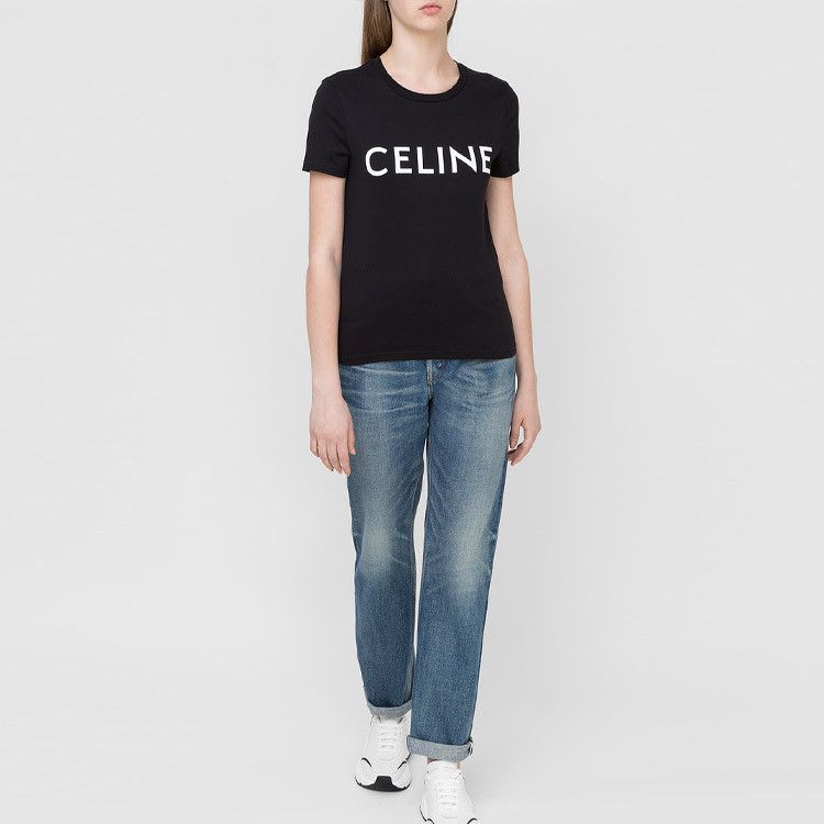 Celine Celine Logo Print T-Shirt Size M Size M / US 6-8 / IT 42-44 - 6 Thumbnail
