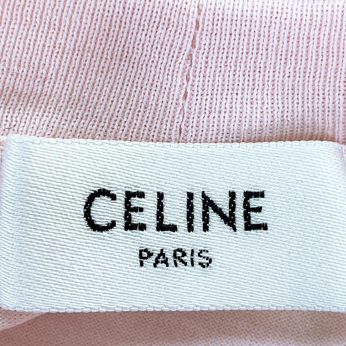 Celine Celine Flocked Logo Long Sleeve T-Shirt Size L Size L / US 10 / IT 46 - 3 Thumbnail