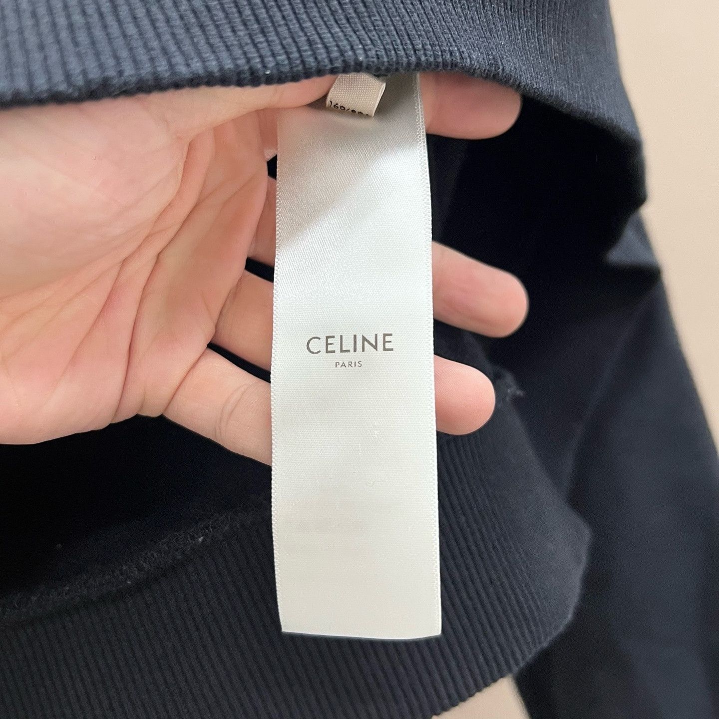Celine CELINE Logo Graphic Hoodie Size M Size M / US 6-8 / IT 42-44 - 4 Thumbnail