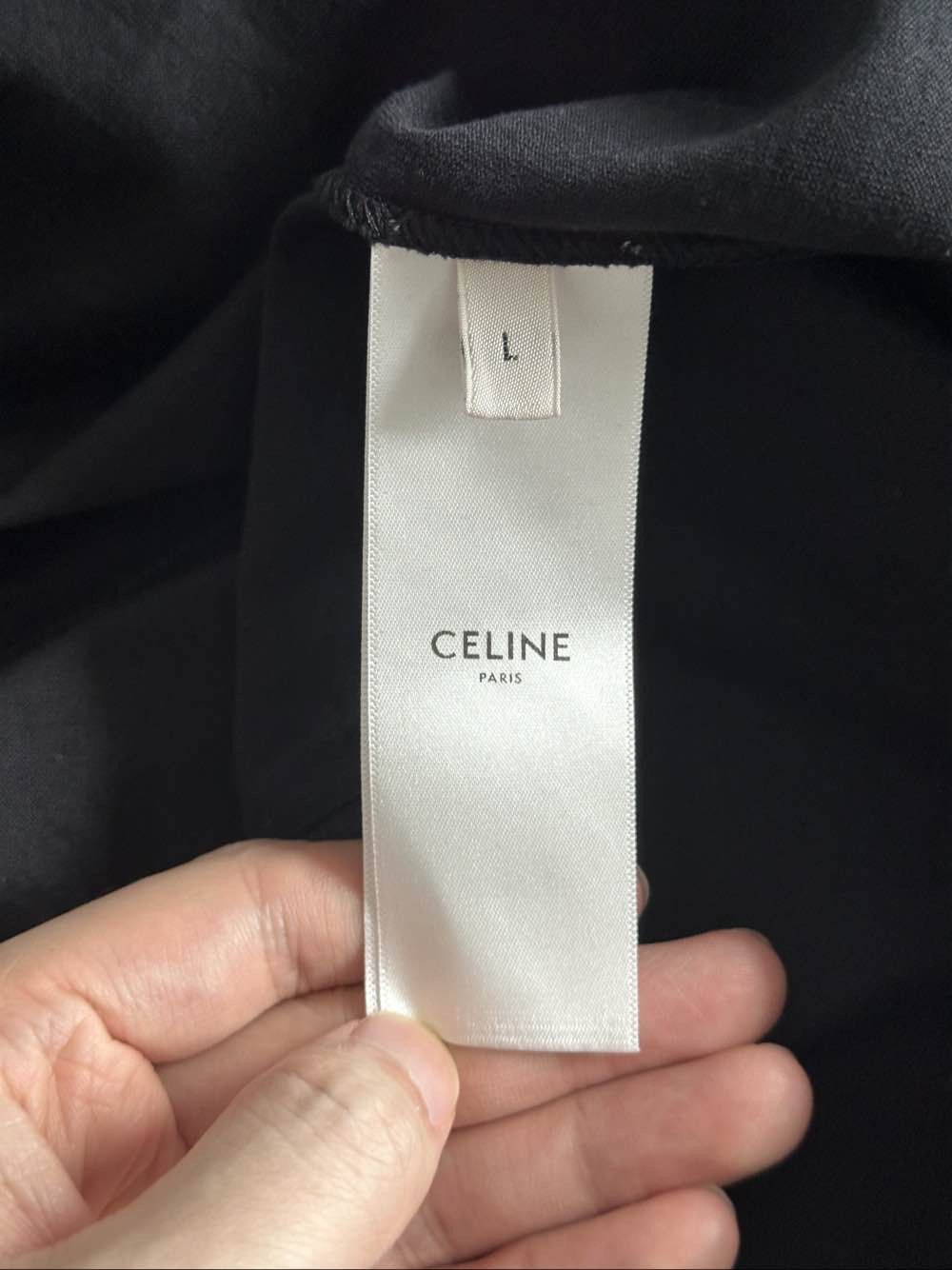 Celine CELINE Logo Print T-Shirt Size L Size US L / EU 52-54 / 3 - 4 Thumbnail
