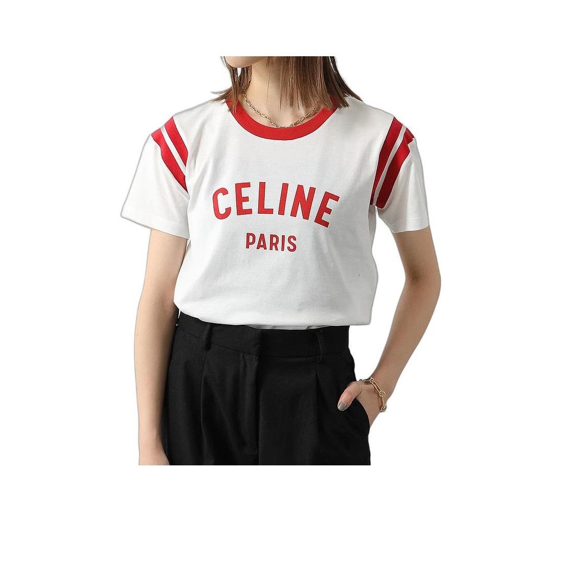 Celine Celine Paris Logo T-Shirt M Size M / US 6-8 / IT 42-44 - 10 Thumbnail