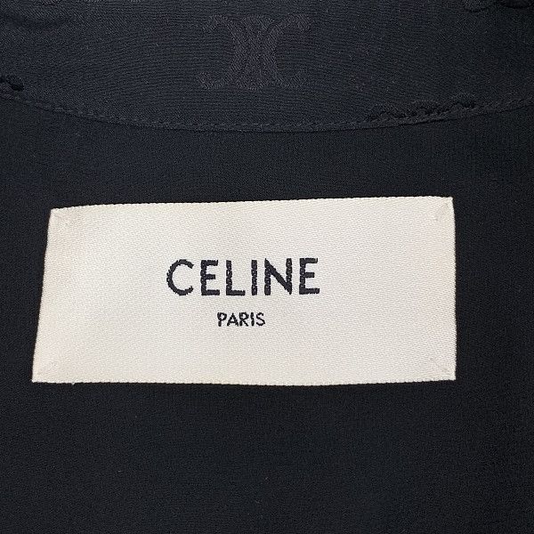 Celine Celine Triomphe Silk Mini Dress Size 34 Size XS / US 0-2 / IT 36-38 - 3 Thumbnail
