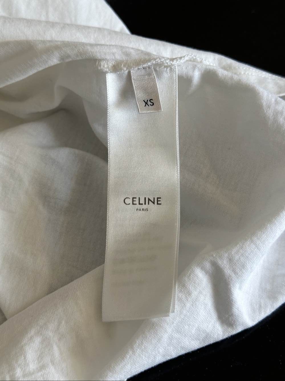 Celine CELINE Logo Print T-Shirt Size XS Size US XS / EU 42 / 0 - 4 Thumbnail