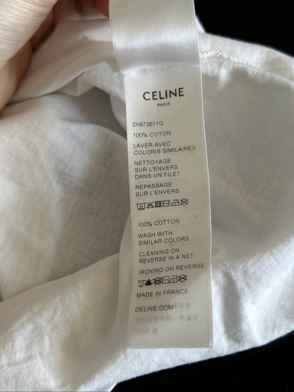 Celine CELINE Logo Print T-Shirt Size XS Size US XS / EU 42 / 0 - 5 Thumbnail