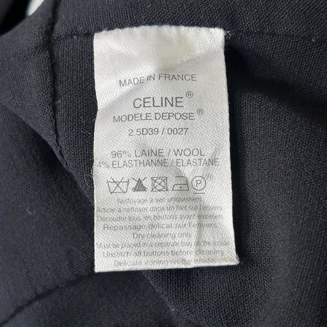 Celine Celine Wool Blend Blazer Size 36 Size XS / US 0-2 / IT 36-38 - 4 Thumbnail