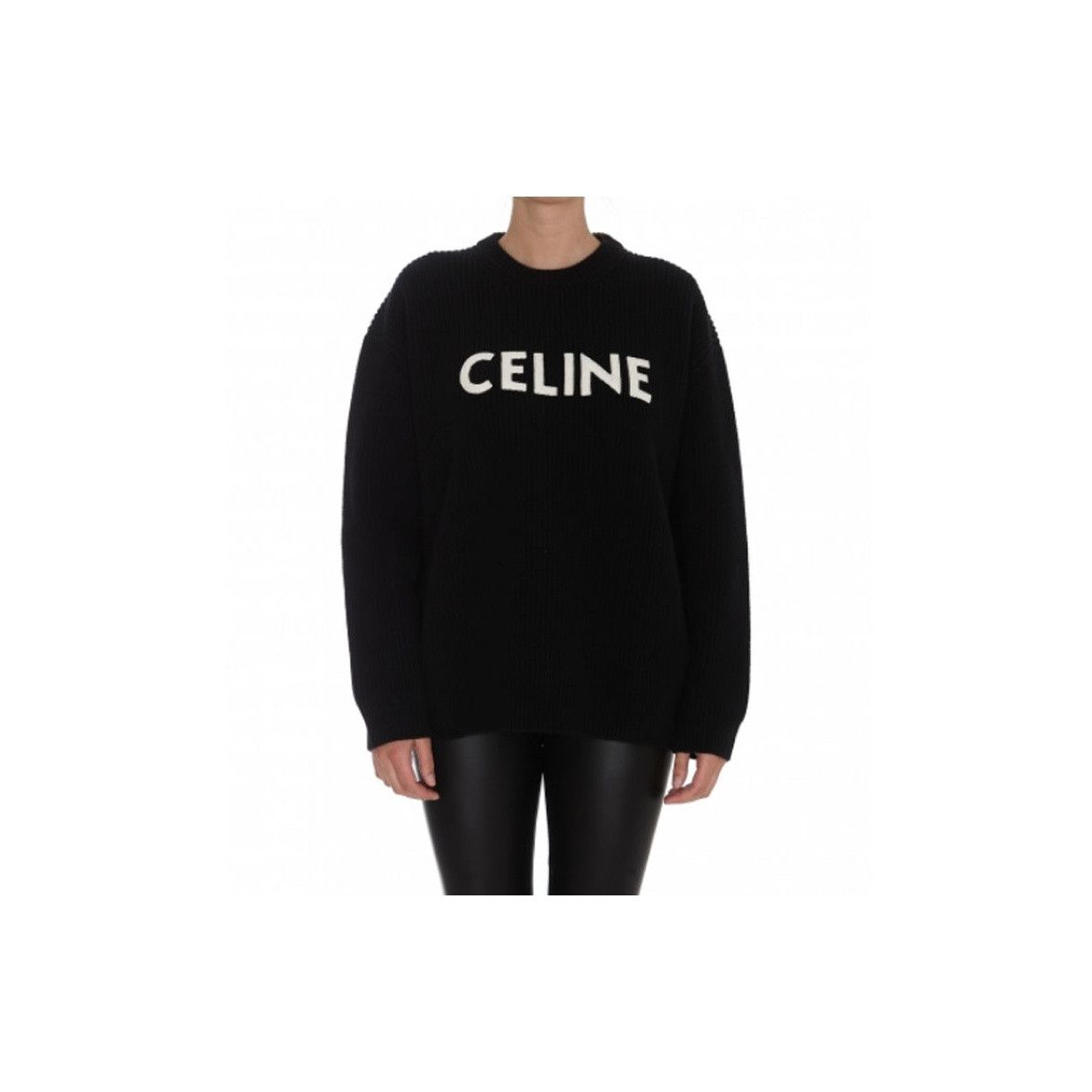 Celine Celine Logo Wool Sweater Size L Size L / US 10 / IT 46 - 7 Thumbnail