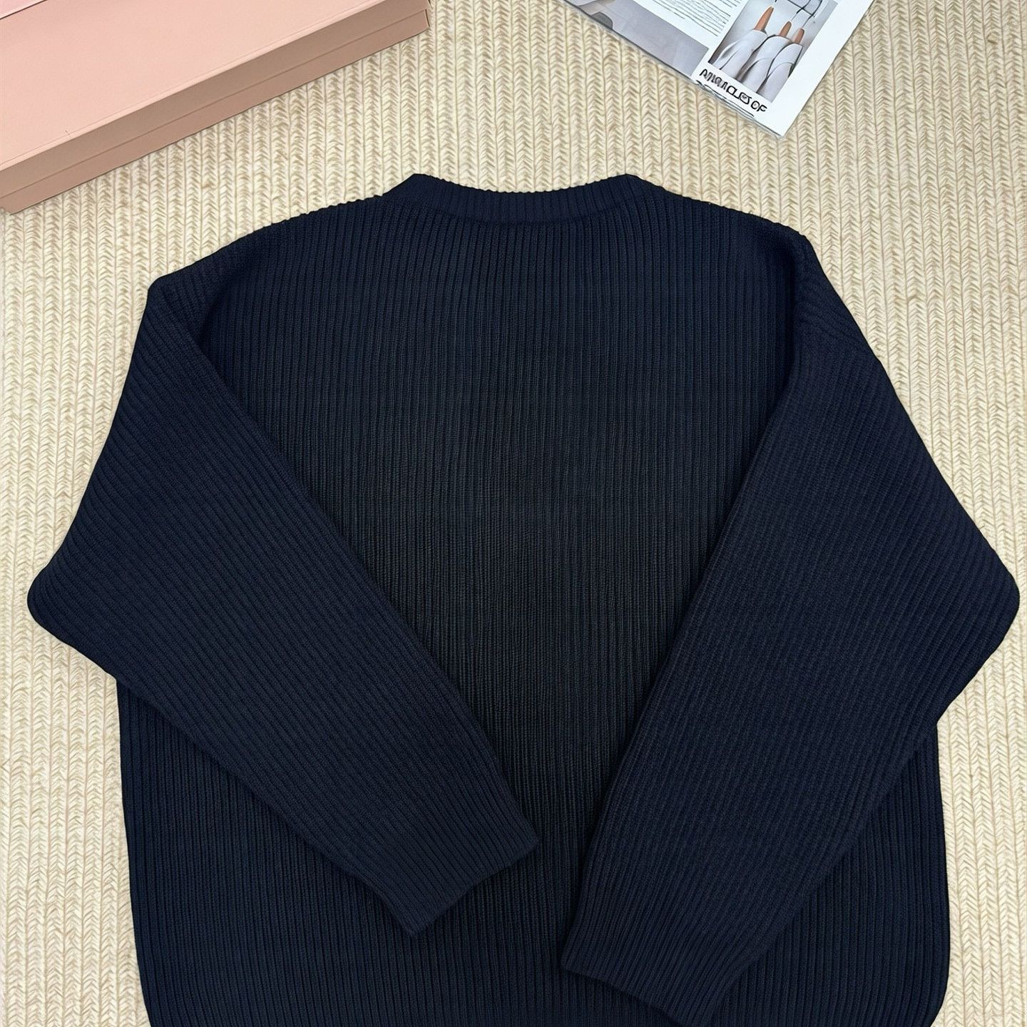 Celine Celine Logo Wool Sweater Size L Size L / US 10 / IT 46 - 2 Thumbnail