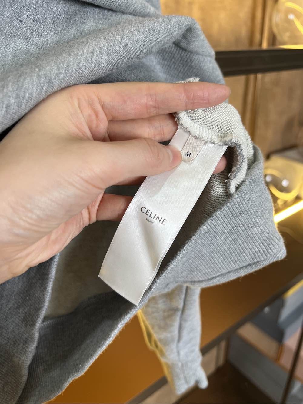 Celine Celine Letter Logo Sweatshirt Size M Size M / US 6-8 / IT 42-44 - 4 Thumbnail